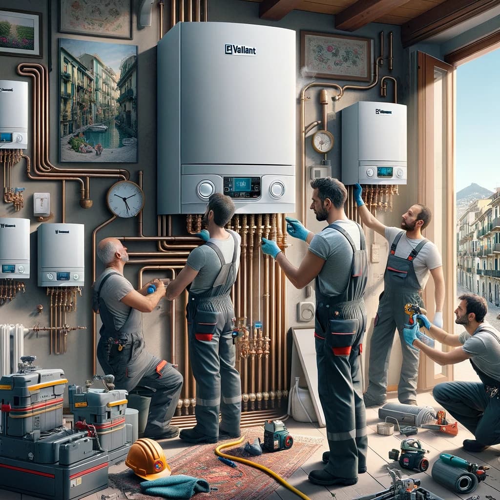 Caldaia a condensazione Vaillant Napoli