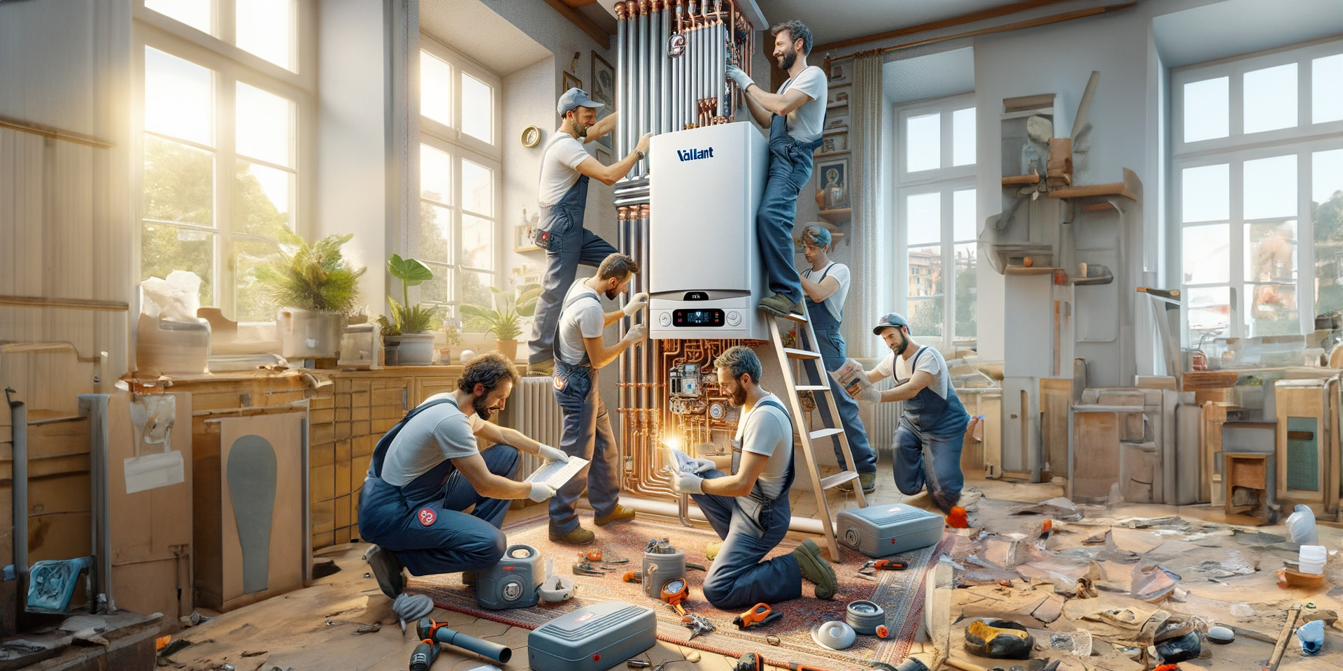 Caldaia a condensazione Vaillant Napoli